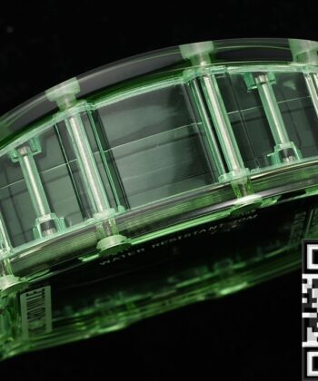 RM35-01 Richard Mille Green Crystal White Strap RM Factory
