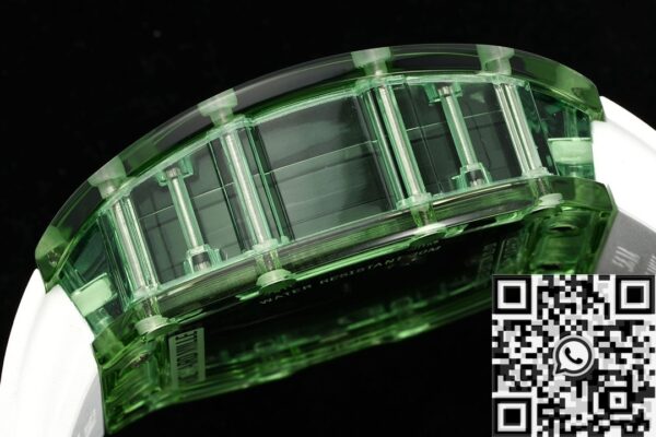 RM35-01 Richard Mille Green Crystal White Strap RM Factory