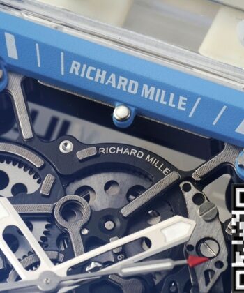 RM35-01 Blue Dial Richard Mille Transparent Strap RM Factory