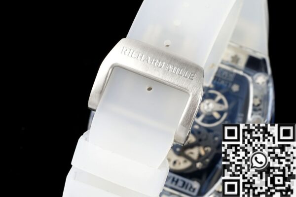 RM35-01 Blue Dial Richard Mille Transparent Strap RM Factory