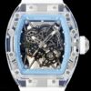 RM35-01 Watch RM Factory Richard Mille Blue Dial White Rubber