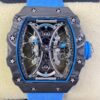 RM Factory RM53-01 Richard Mille Tourbillon Blue Nylon Strap