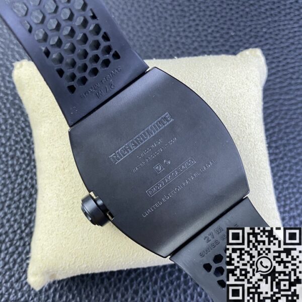 Richard Mille RM027 Black Titanium Tourbillon Watch YS Factory