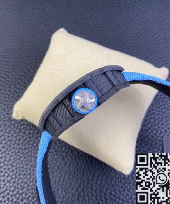 RM Factory RM53-01 Richard Mille Tourbillon Blue Nylon Strap