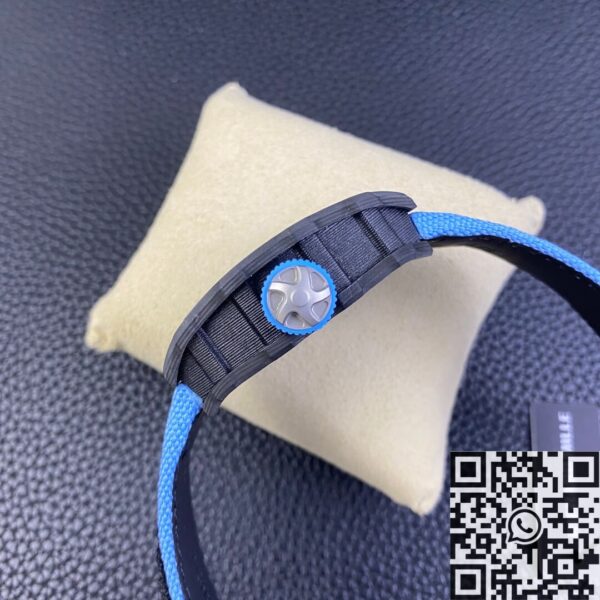 RM Factory RM53-01 Richard Mille Tourbillon Blue Nylon Strap