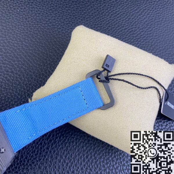 RM Factory RM53-01 Richard Mille Tourbillon Blue Nylon Strap