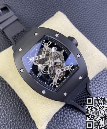 Richard Mille RM027 Black Titanium Tourbillon Watch YS Factory