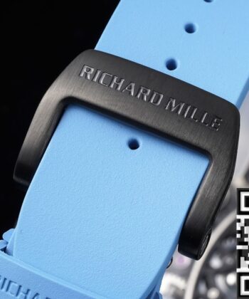 RM53-01 Tourbillon Blue Rubber Richard Mille Watch RM Factory