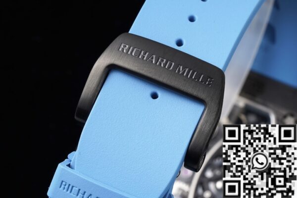 RM53-01 Tourbillon Blue Rubber Richard Mille Watch RM Factory