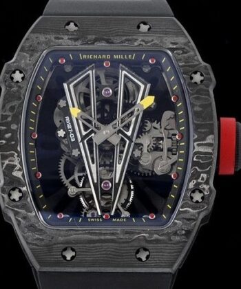 RM Factory RM27-03 Richard Mille Tourbillon Black Carbon Fiber