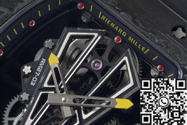 RM Factory RM27-03 Richard Mille Tourbillon Black Carbon Fiber