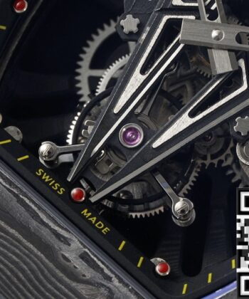 RM Factory RM27-03 Richard Mille Tourbillon Black Carbon Fiber