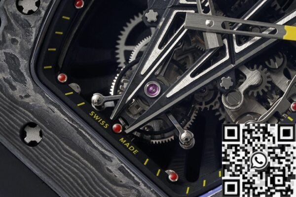 RM Factory RM27-03 Richard Mille Tourbillon Black Carbon Fiber