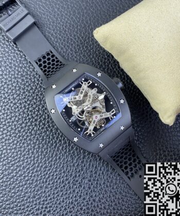 Richard Mille RM027 Black Titanium Tourbillon Watch YS Factory