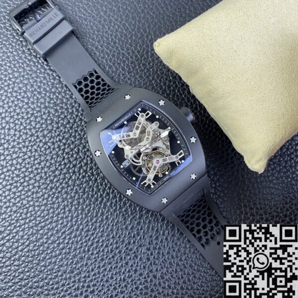 Richard Mille RM027 Black Titanium Tourbillon Watch YS Factory
