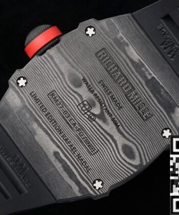 RM Factory RM27-03 Richard Mille Tourbillon Black Carbon Fiber
