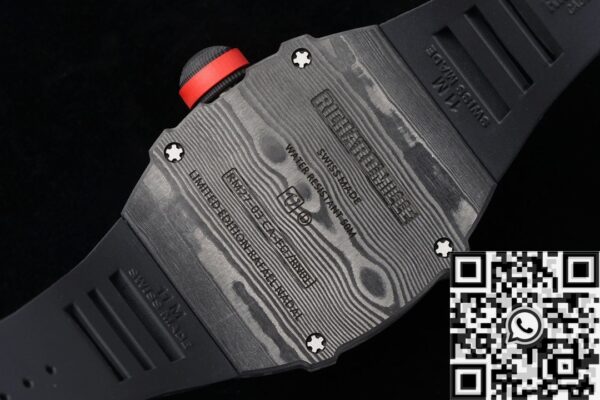 RM Factory RM27-03 Richard Mille Tourbillon Black Carbon Fiber