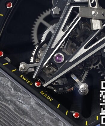 RM27-03 Red Nylon Strap Richard Mille Tourbillon RM Factory