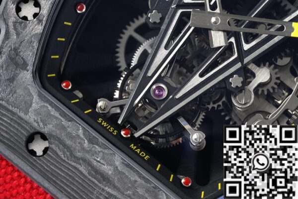 RM27-03 Red Nylon Strap Richard Mille Tourbillon RM Factory