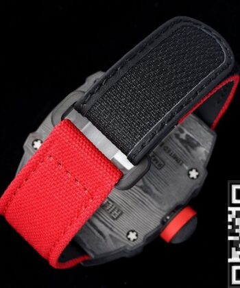 RM27-03 Red Nylon Strap Richard Mille Tourbillon RM Factory