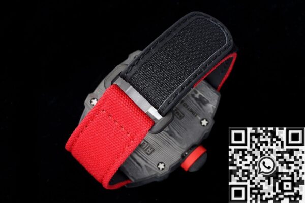 RM27-03 Red Nylon Strap Richard Mille Tourbillon RM Factory