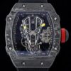 Richard Mille Fake RM27-03 Tourbillon Black Nylon Strap Watch
