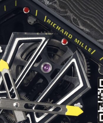 Richard Mille Fake RM27-03 Tourbillon Black Nylon Strap Watch