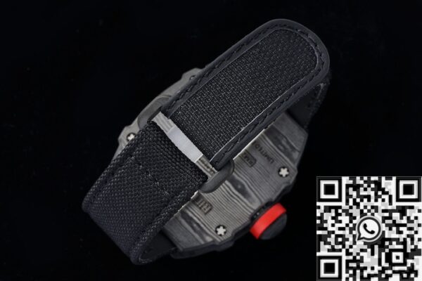 Richard Mille Fake RM27-03 Tourbillon Black Nylon Strap Watch