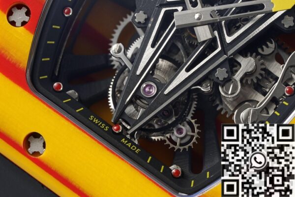 RM27-03 Black Rubber Strap Richard Mille Tourbillon RM Factory