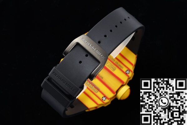 RM27-03 Black Rubber Strap Richard Mille Tourbillon RM Factory