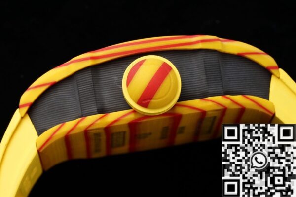 RM27-03 Yellow Rubber Strap Richard Mille Tourbillon RM Factory