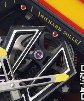 RM27-03 Orange Rubber Strap Richard Mille Tourbillon RM Factory
