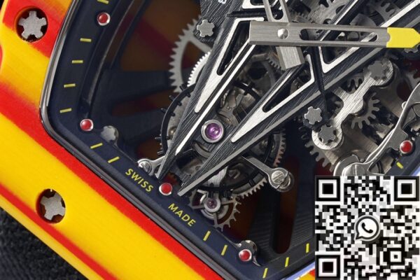 RM27-03 Black Nylon Strap Richard Mille Tourbillon RM Factory