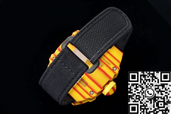 RM27-03 Black Nylon Strap Richard Mille Tourbillon RM Factory