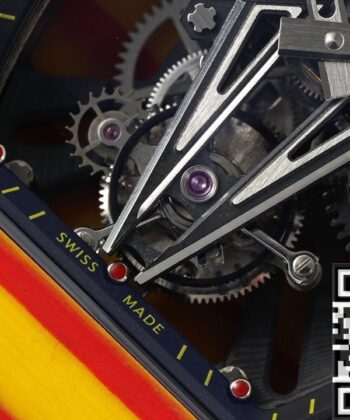 RM27-03 Yellow Nylon Strap Richard Mille Tourbillon RM Factory