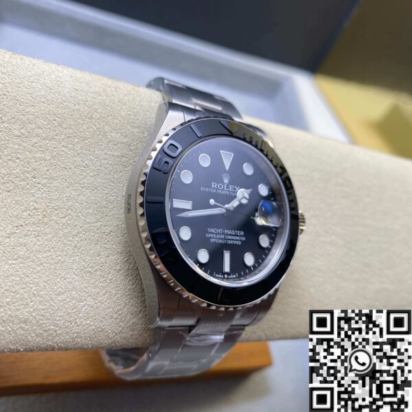 Yacht Master 42MM Watch Rolex M226627-0001 Pure Black Dial