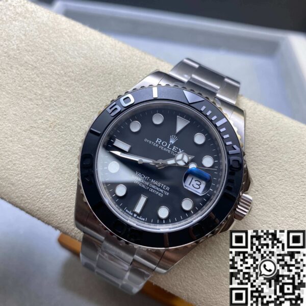 Yacht Master 42MM Watch Rolex M226627-0001 Pure Black Dial