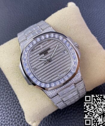 Nautilus Patek Philippe 5719/10G-010 Full Diamond TW Factory