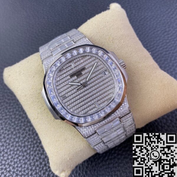Nautilus Patek Philippe 5719/10G-010 Full Diamond TW Factory