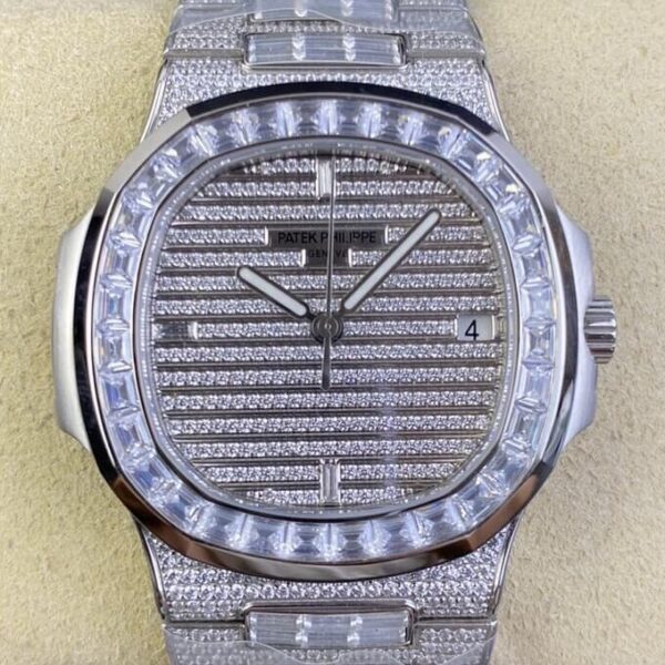 Nautilus Patek Philippe 5719/10G-010 Full Diamond TW Factory