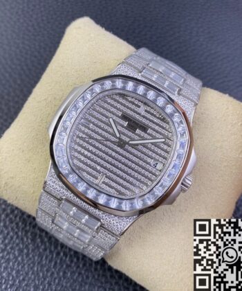 Nautilus Patek Philippe 5719/10G-010 Full Diamond TW Factory
