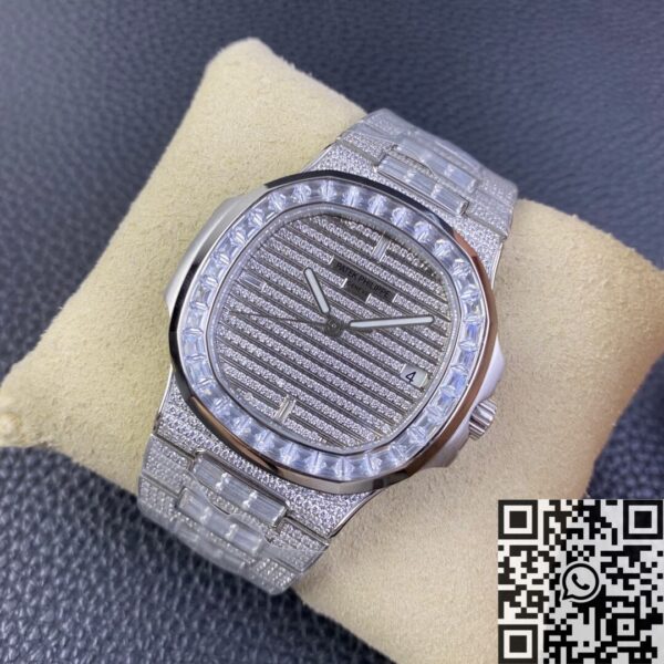 Nautilus Patek Philippe 5719/10G-010 Full Diamond TW Factory