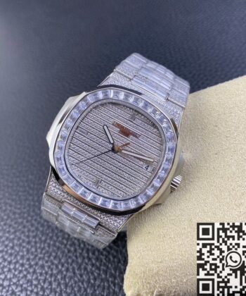 Nautilus Patek Philippe 5719/10G-010 Full Diamond TW Factory