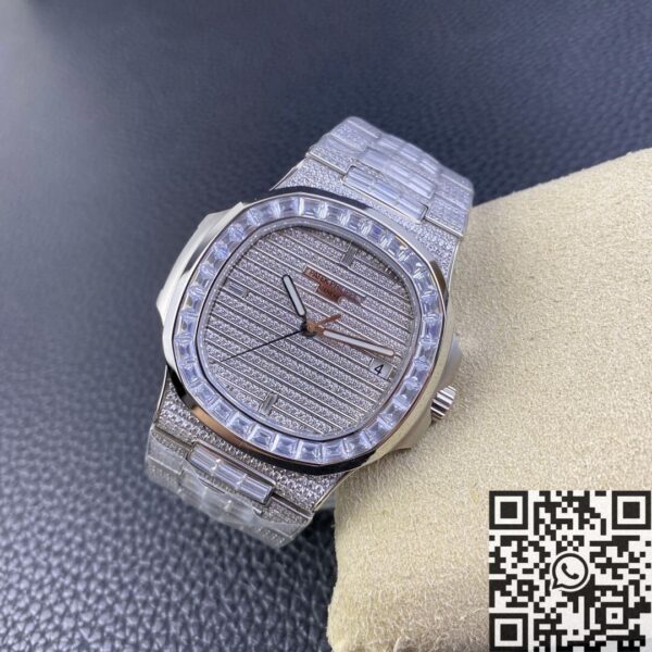 Nautilus Patek Philippe 5719/10G-010 Full Diamond TW Factory