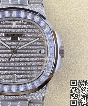 Nautilus Patek Philippe 5719/10G-010 Full Diamond TW Factory