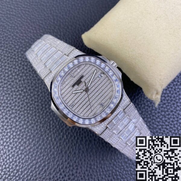 Nautilus Patek Philippe 5719/10G-010 Full Diamond TW Factory