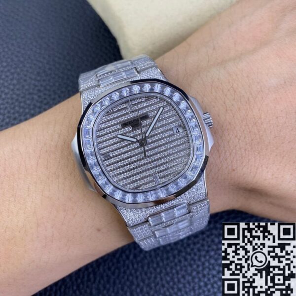 Nautilus Patek Philippe 5719/10G-010 Full Diamond TW Factory