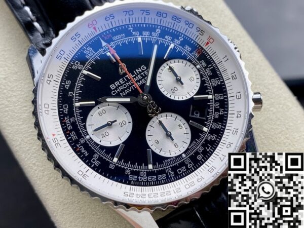 BLS Factory Breitling Navitimer AB0121211B1P2 Leather Strap