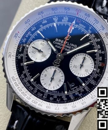 BLS Factory Breitling Navitimer AB0121211B1P2 Leather Strap