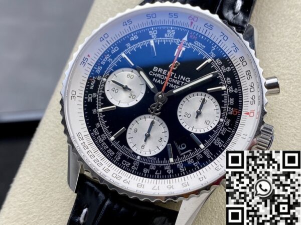 BLS Factory Breitling Navitimer AB0121211B1P2 Leather Strap